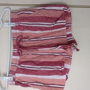 Striped Line Shorts, Target Size M